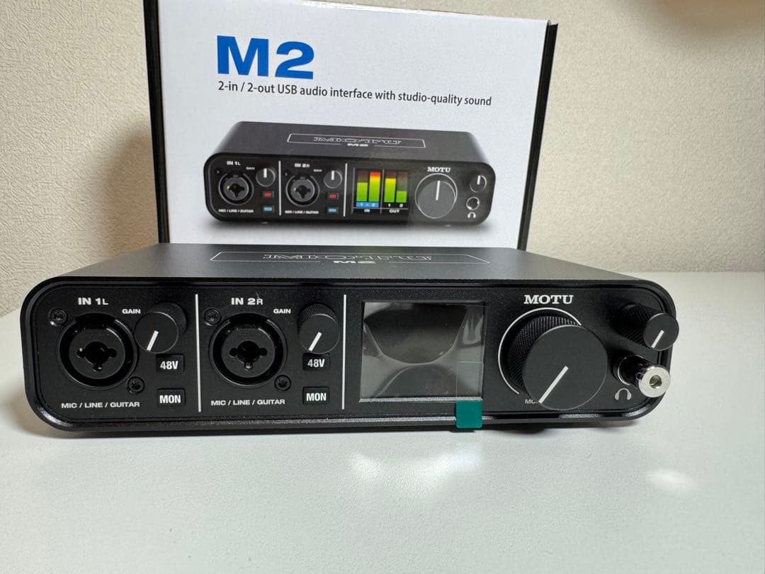 MOTU M2 オーディオインターフェース モツM2