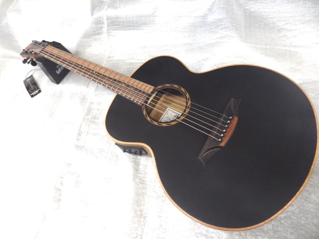 弦高低め　Bromo　ブロモ　エレアコギター　BAT8ME bk