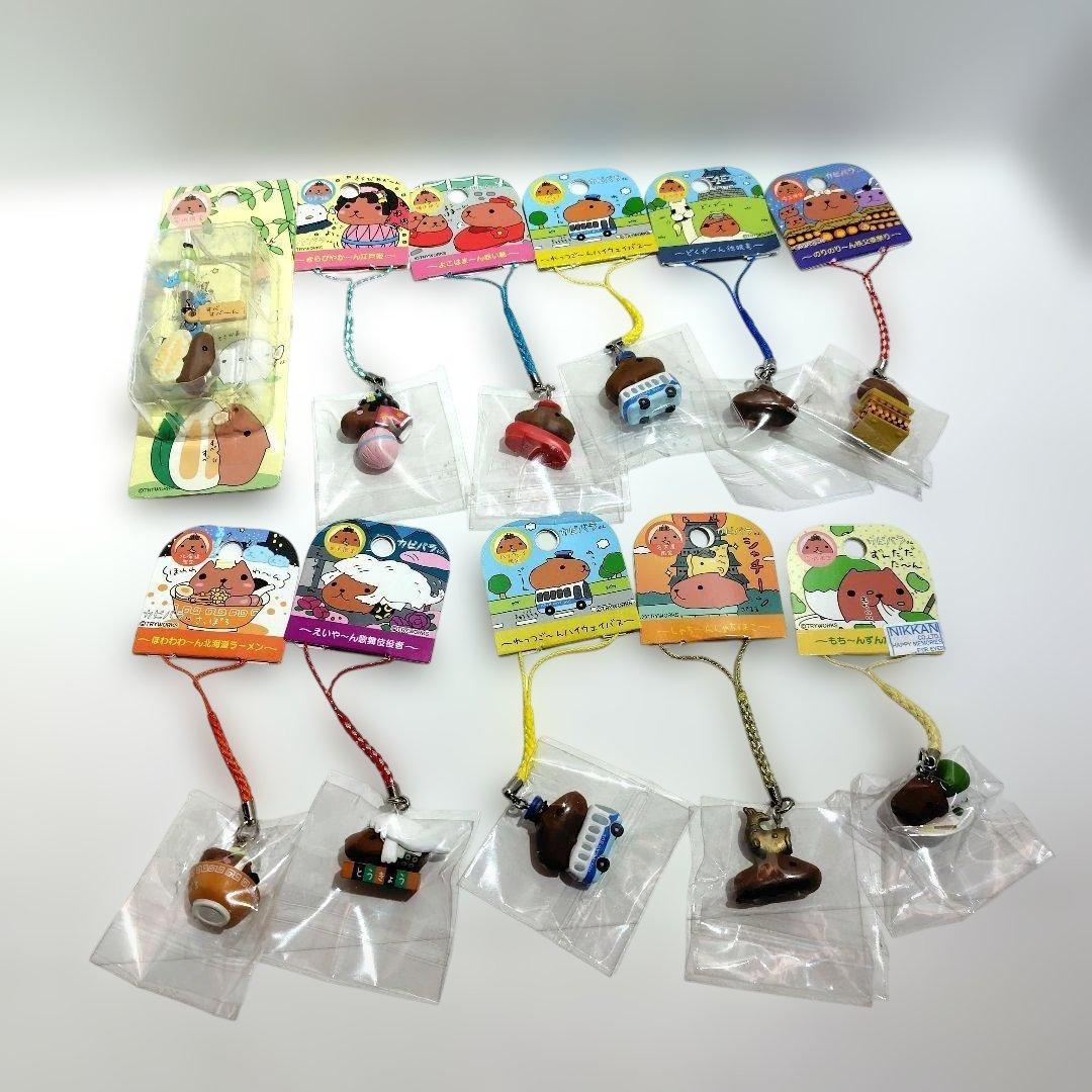 カピバラさん ご当地ストラップ 40個セット
