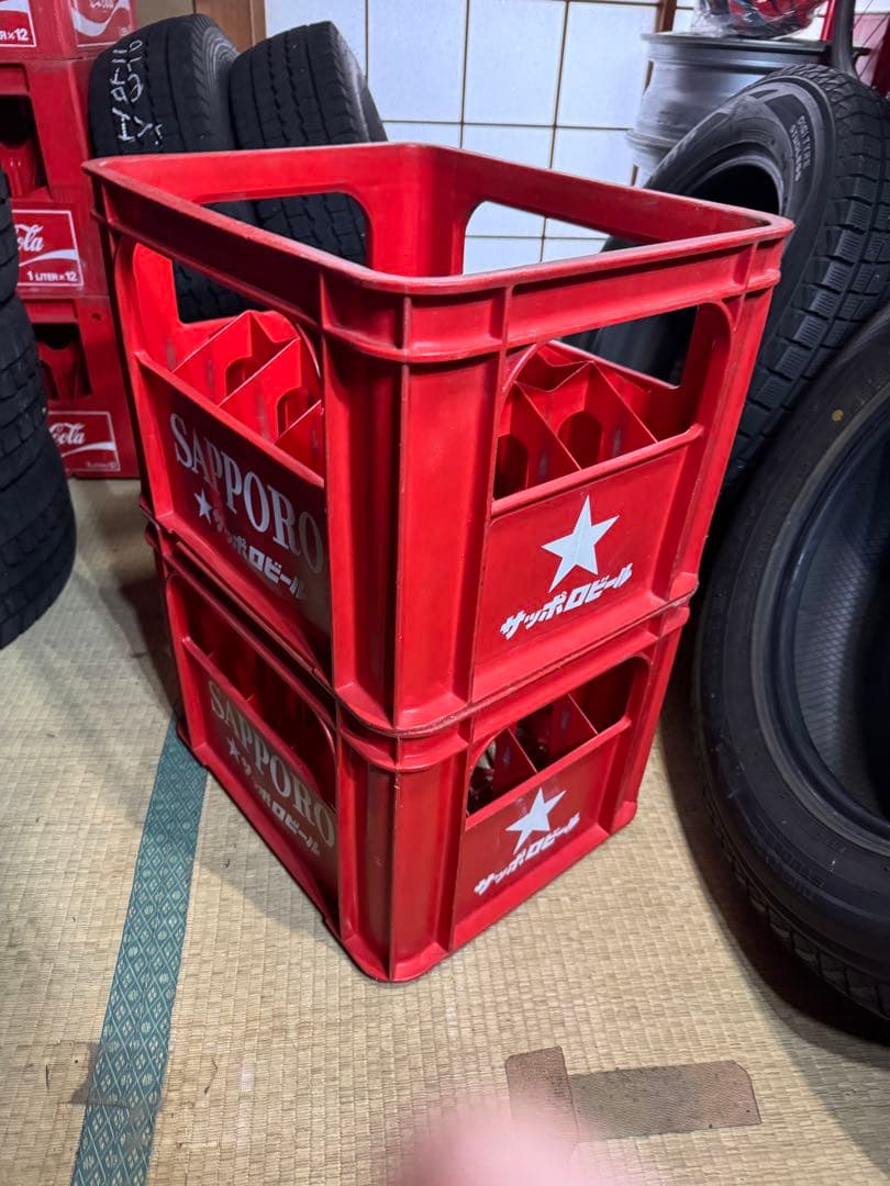 サッポロビール ビールケース 4個セット