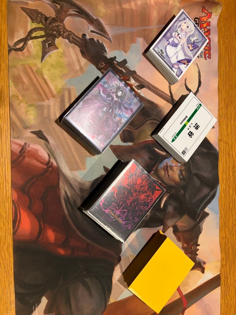 デュエルマスターズ プレイマット・デッキケース・スリーブセット　引退品