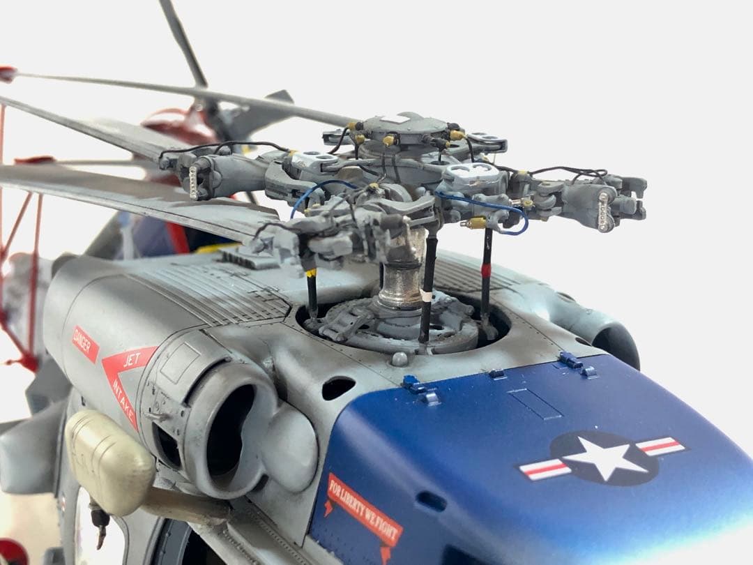 キティホークモデル1/35 MH-60R HSM-78 完成品　改造模型