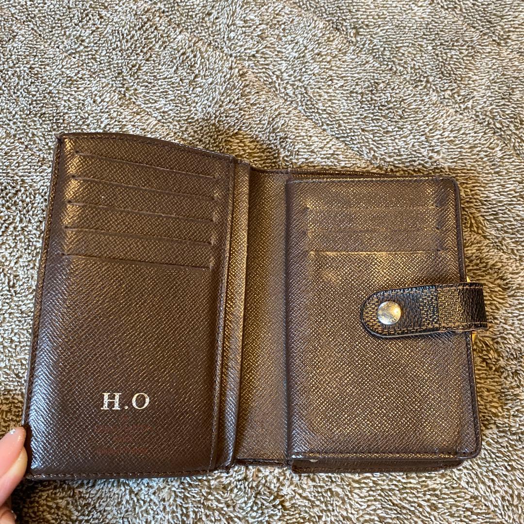 【大幅値下げ】【ルイヴィトン】ダミエ　二つ折財布