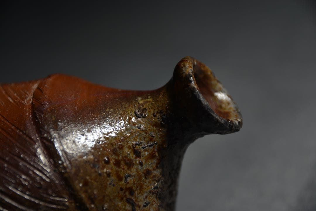 【金重晃介】備前扁壺徳利