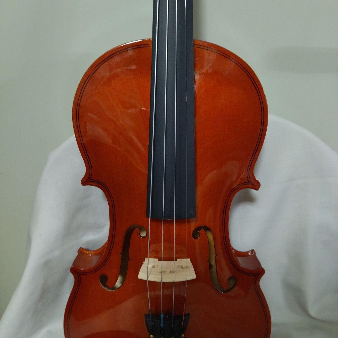 ♥大幅値引しました♥新品未使用品♥初心者大人用♥バイオリン4/4♥弓ケース松脂付