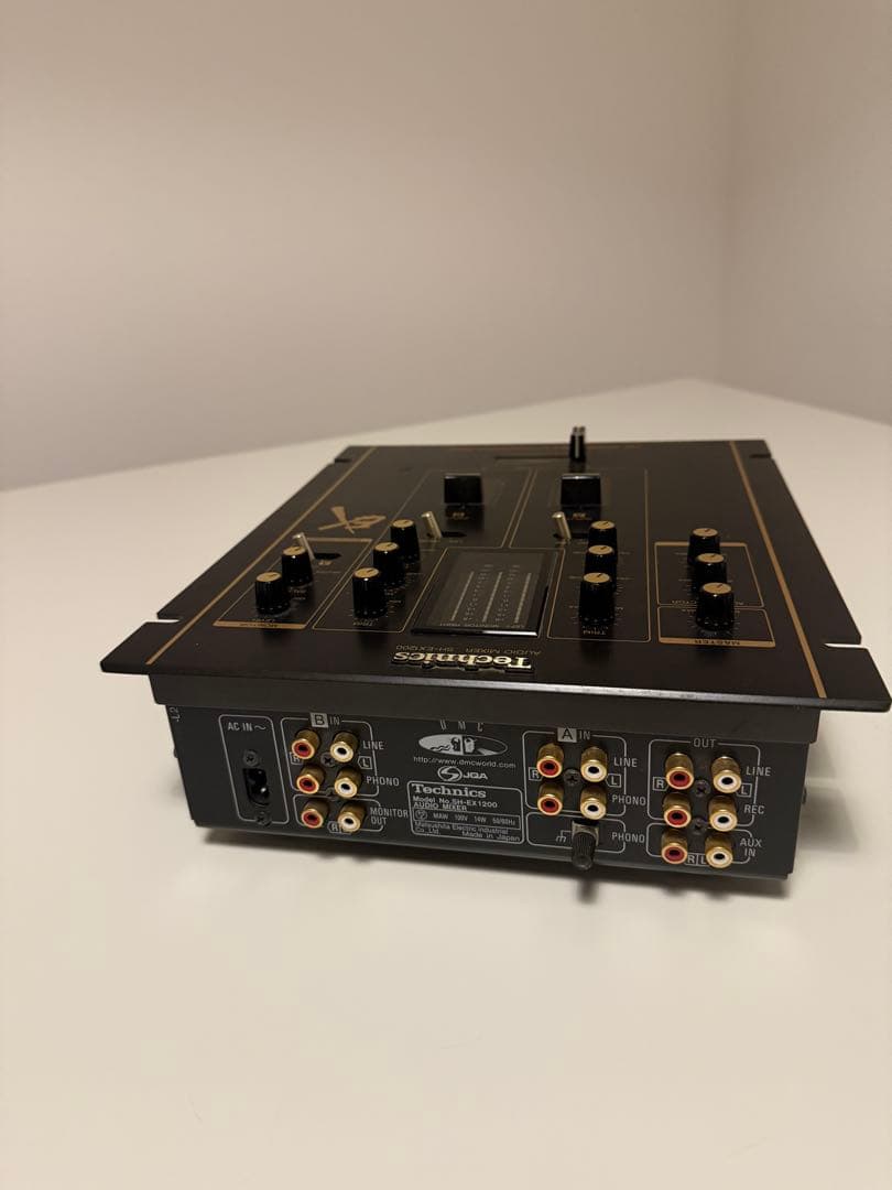technics sh-ex1200 DJミキサー、ACケーブルなし。