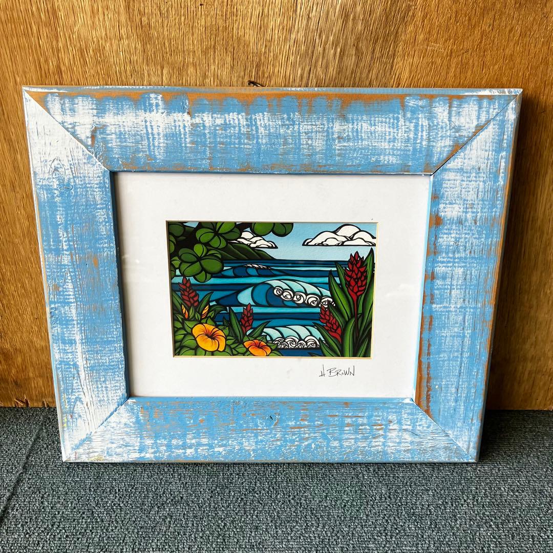 【サイン入】ヘザーブラウン/正規フレーム Tropical Paradise