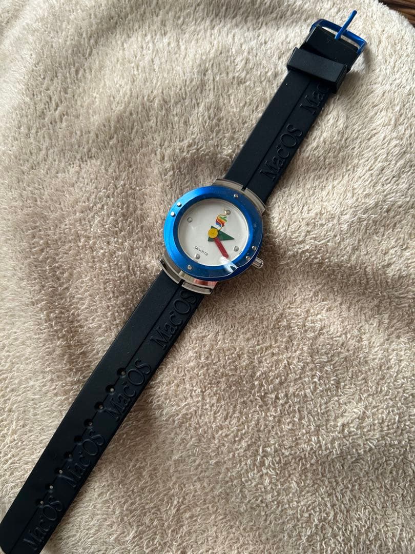 AppleWatch Mac OSヴィンテージノベルティ ウォッチ（電池交換済）