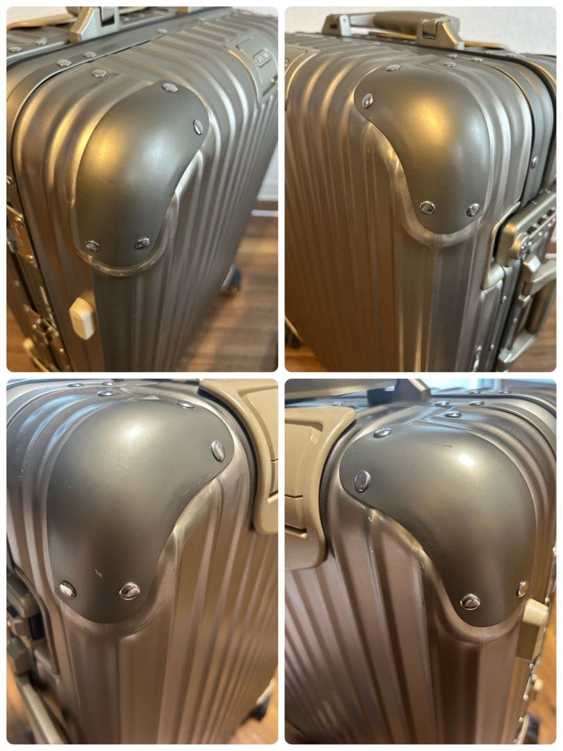 【美品】チタニウム　トパーズ　リモワ　スーツケース