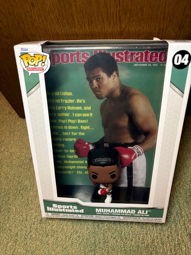 funko pop ボクシング モハメド・アリ 04 BOXタイプ
