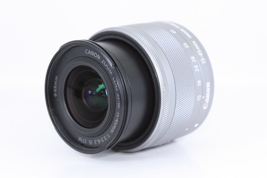 CANON EF-M 15-45mm F3.5-6.3IS STM感動品#141