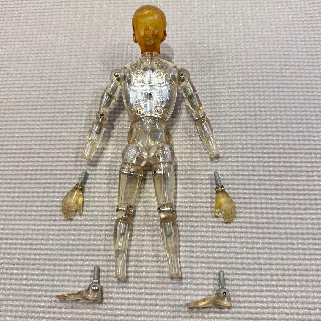 変身サイボーグ 透明ボディ 旧タカラ製 当時物 武器 冊子 ビンテージ レトロ