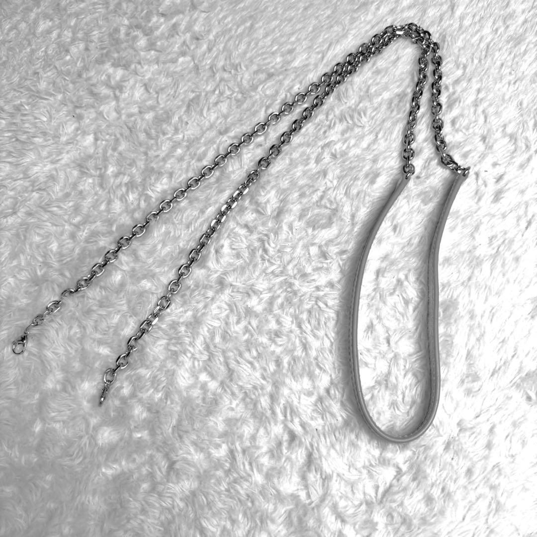 ANTEPRIMA カテナレザーチェーン シルバー 正規品