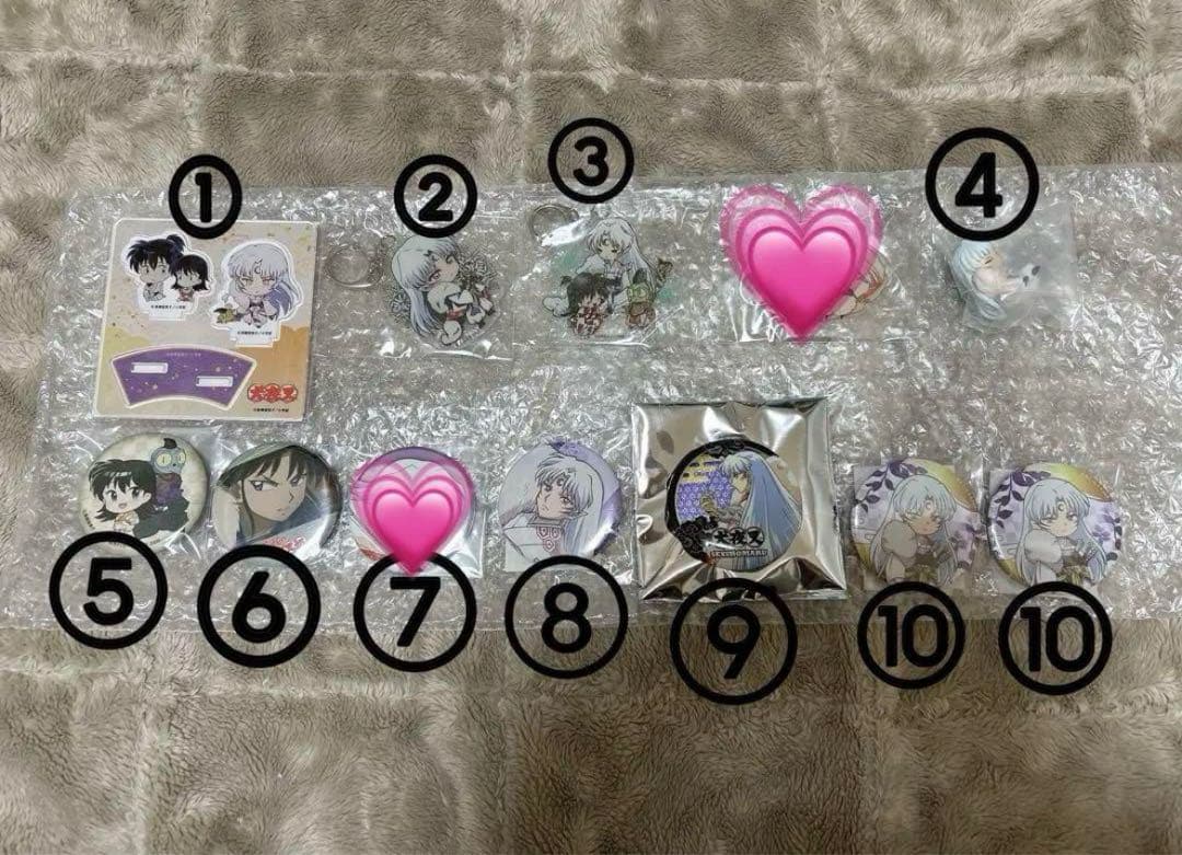 【新品未使用品有】写真20枚目まであります！犬夜叉 バラ売り〇 まとめ売り〇