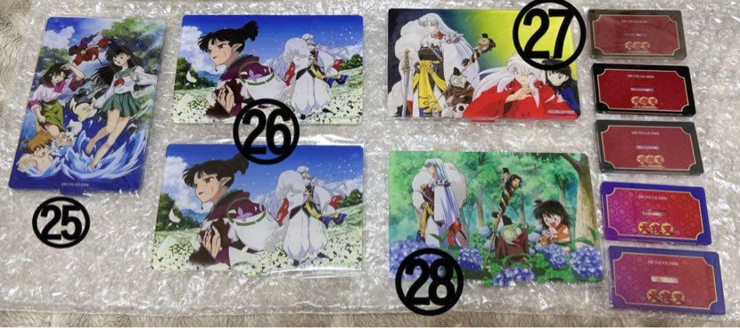 【新品未使用品有】写真20枚目まであります！犬夜叉 バラ売り〇 まとめ売り〇