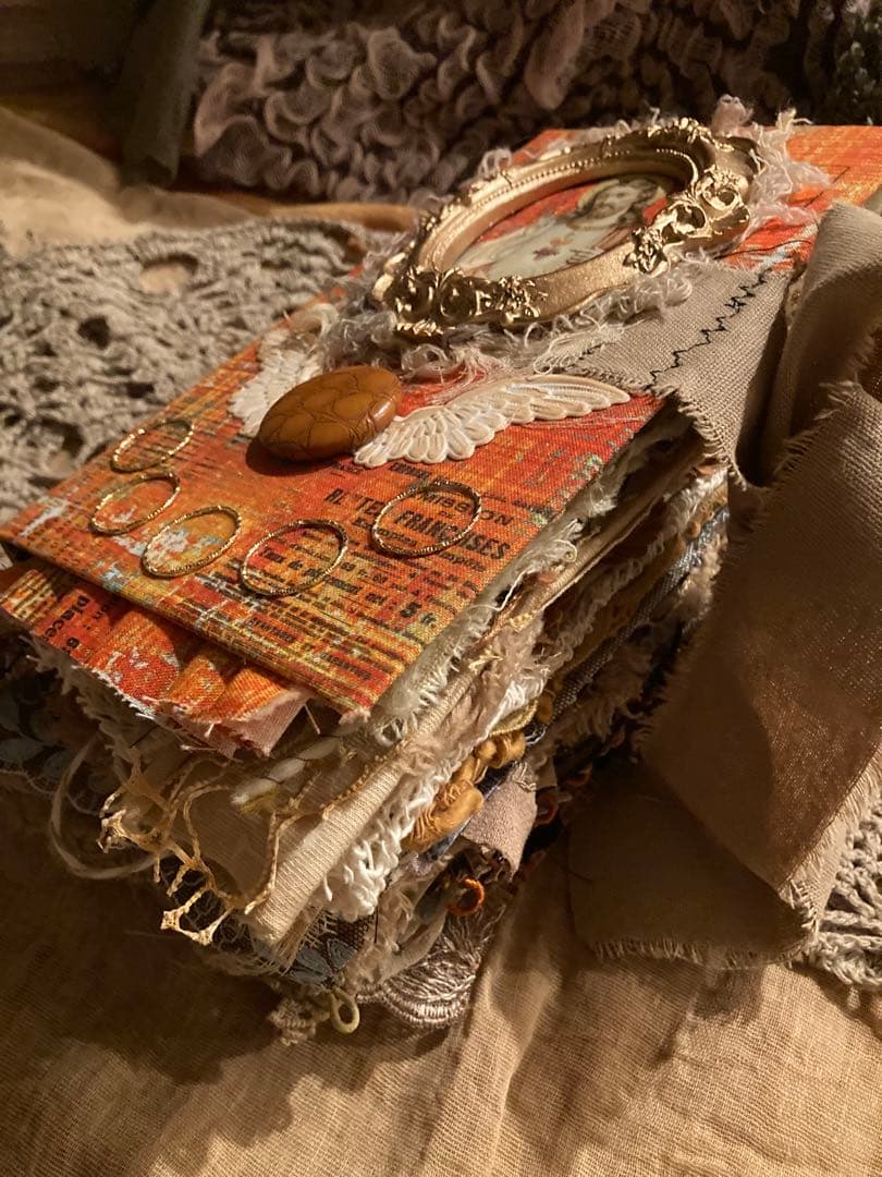 ジャンクジャーナル　雑記帳　キリスト 十字架　マリア様　フランス　アンティーク