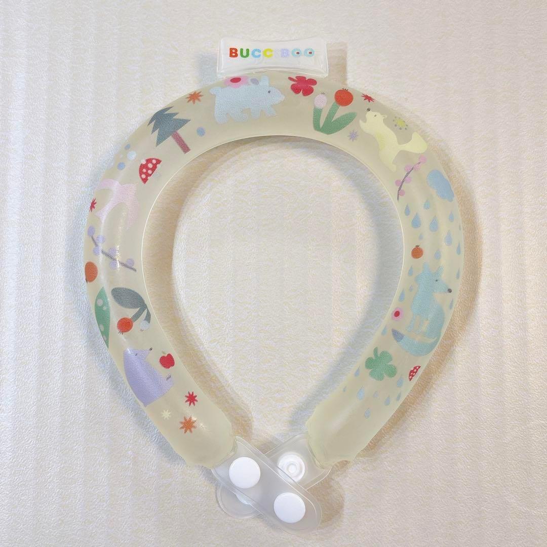 クールリング 犬 ネッククーラー 夜光効果 ボタン付き 冷感 クールネック S