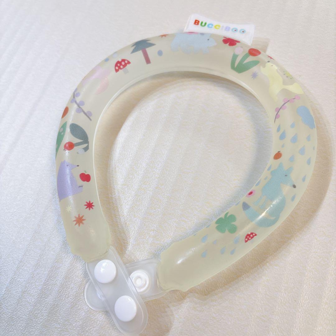 クールリング 犬 ネッククーラー 夜光効果 ボタン付き 冷感 クールネック S