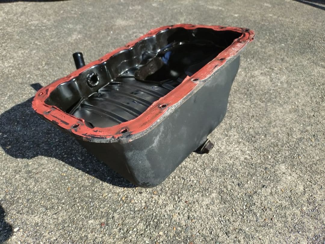 カプチーノ　シリンダーブロック　オイルパン