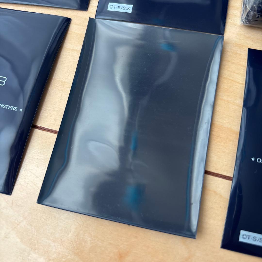 遊戯王 カードスリーブ 98枚　ウジャト眼　ネイビー紺色