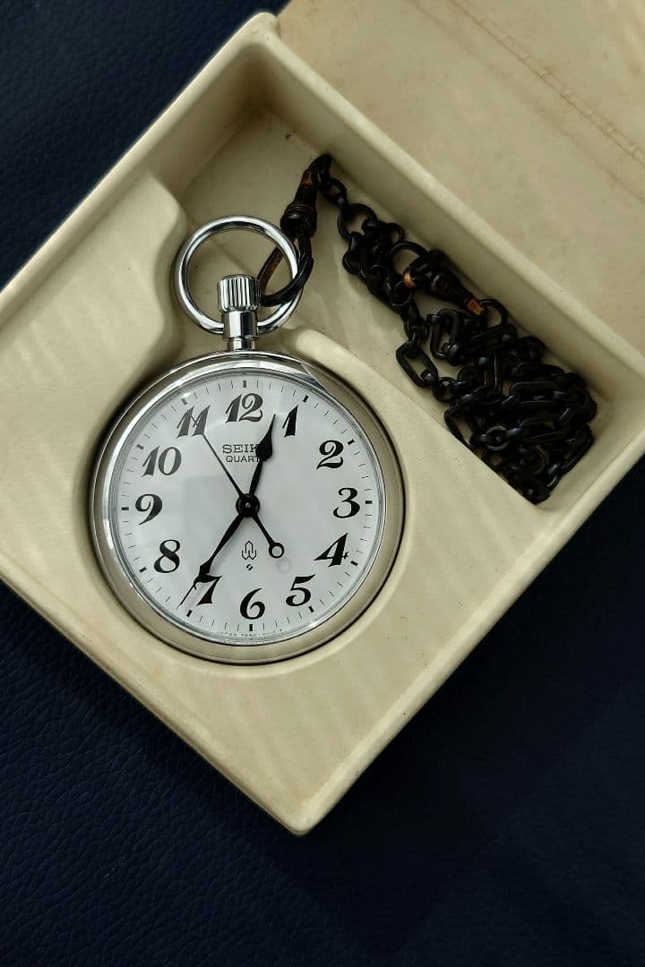 山陽新幹線 博多開業10周年記念 刻印あり SEIKO セイコー 鉄道懐中時計
