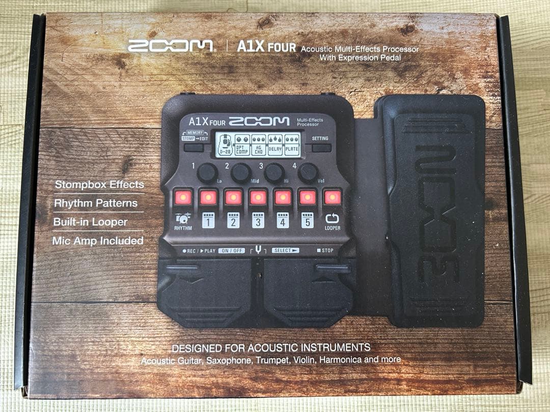 ZOOM ( ズーム ) A1X FOUR マルチエフェクター