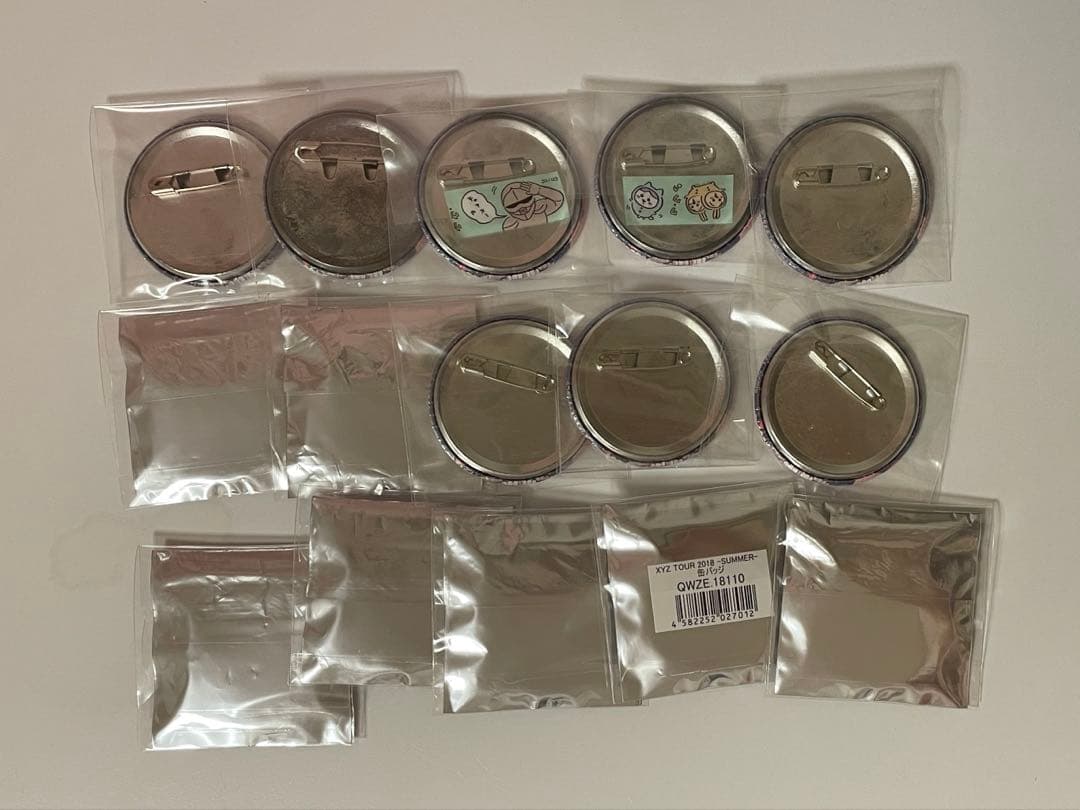 nqrse xyz 2018 summer 缶バッジ