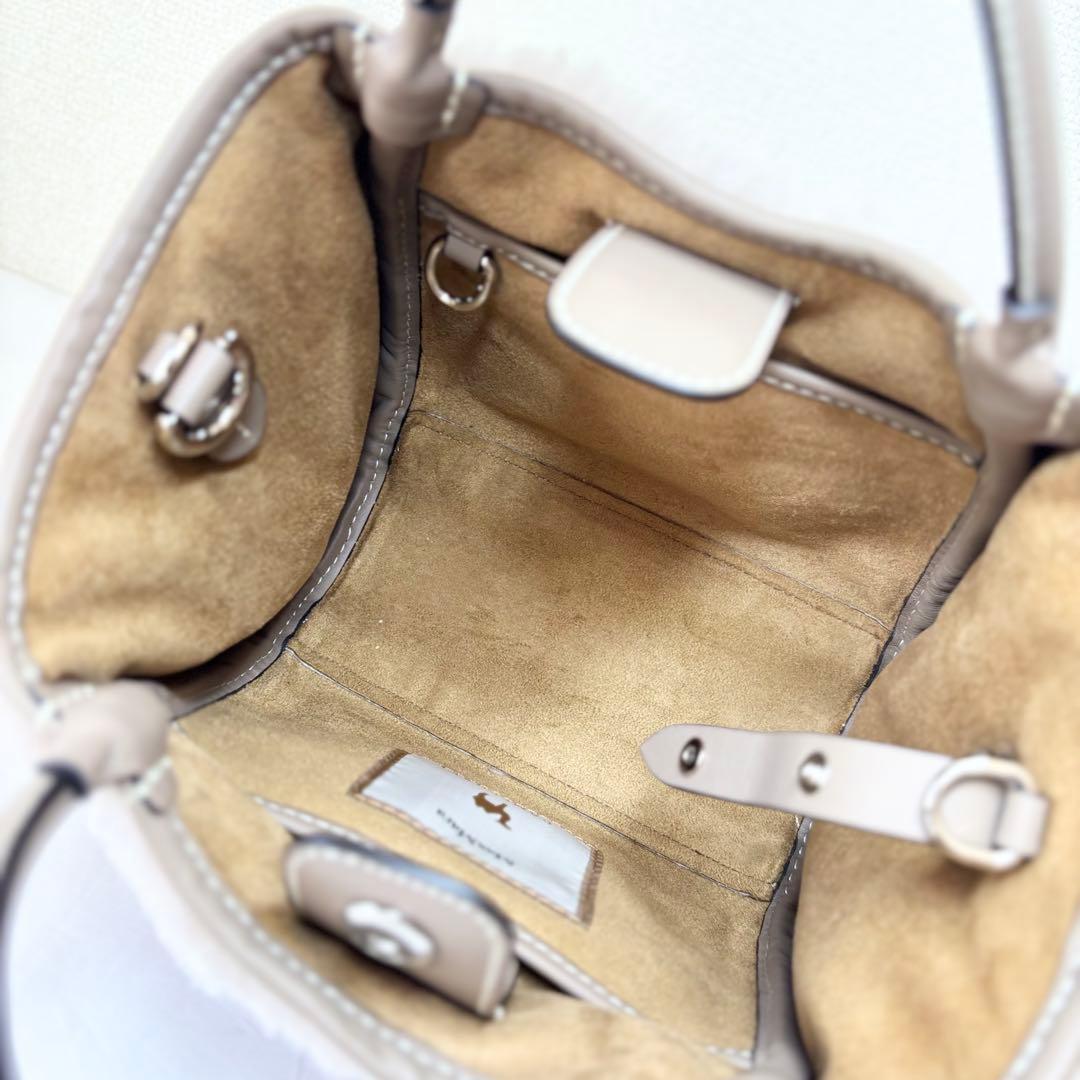 【未使用タグ付】　マックスマーラ　Tマリン　テディベア　バッグ　現行品　ベージュ