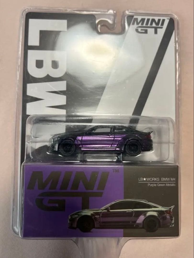 MINI GT LB★WORKS BMW M4 purple llic
