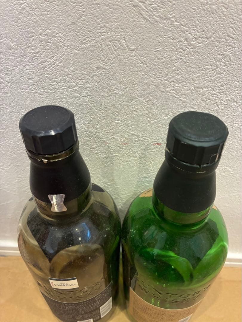 サントリー山崎18年 白州12年 空瓶 未洗浄