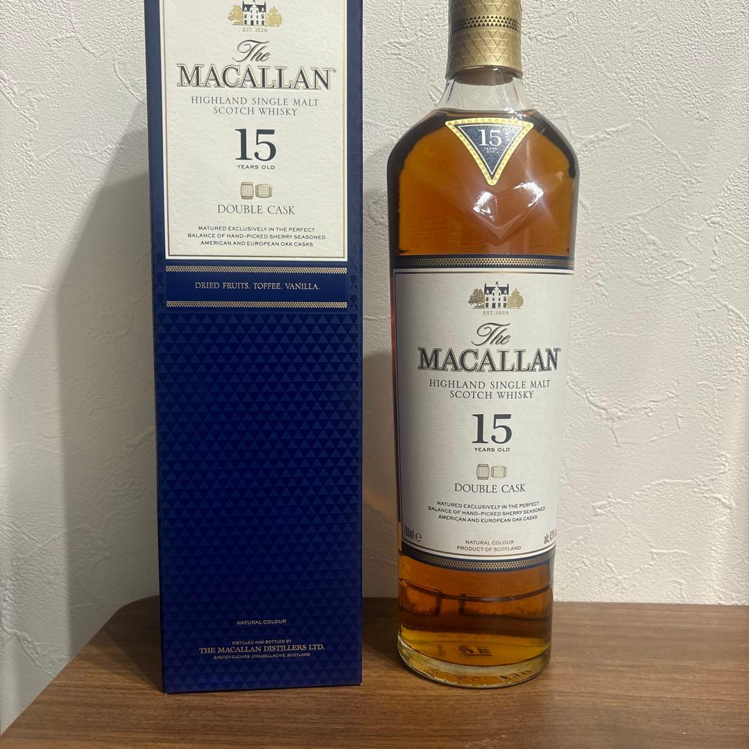 週末限定値下げマッカラン ダブルカスク １5年 700ml 43.0％ 箱付き