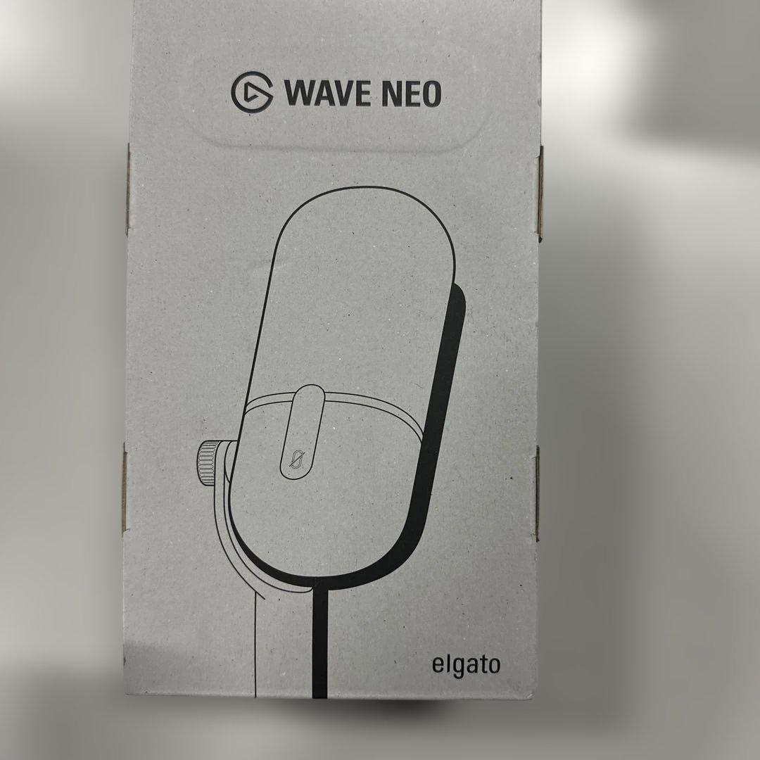 Elgato Wave Neo – USBコンデンサーマイク、タップで消音
