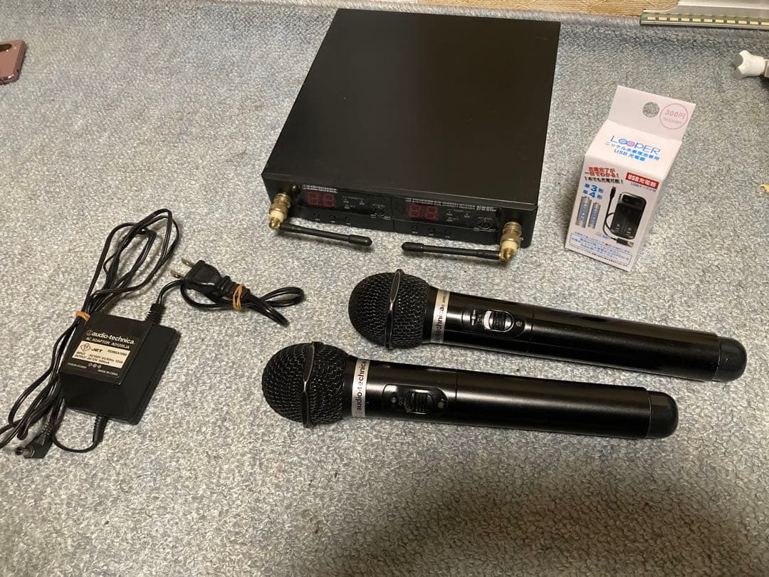 audio-technica ATW-1102 ワイヤレスマイクセット