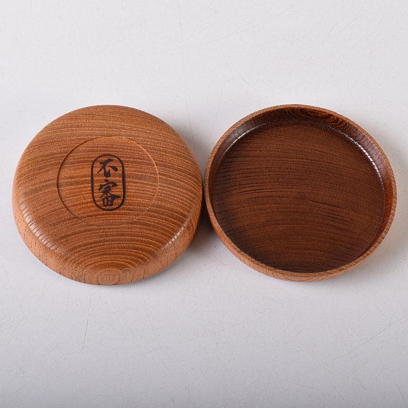 茶道具　而妙斎(宗左) 好　不審庵　自画　ツボツボ香合　共箱　M　R8313