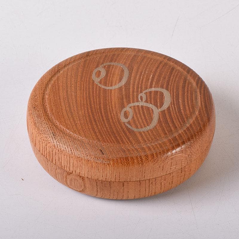 茶道具　而妙斎(宗左) 好　不審庵　自画　ツボツボ香合　共箱　M　R8313