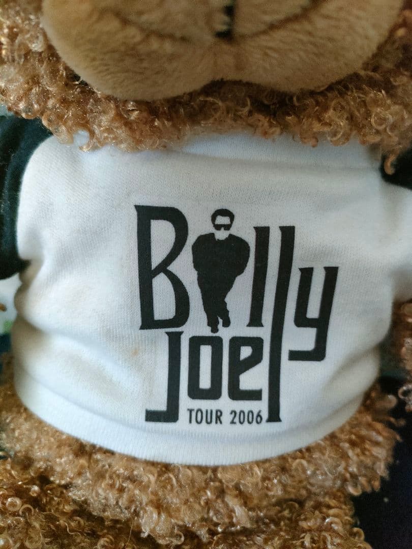 来日記念　ビリージョエル　2006　東京ドーム　コンサートグッズ　テディベア