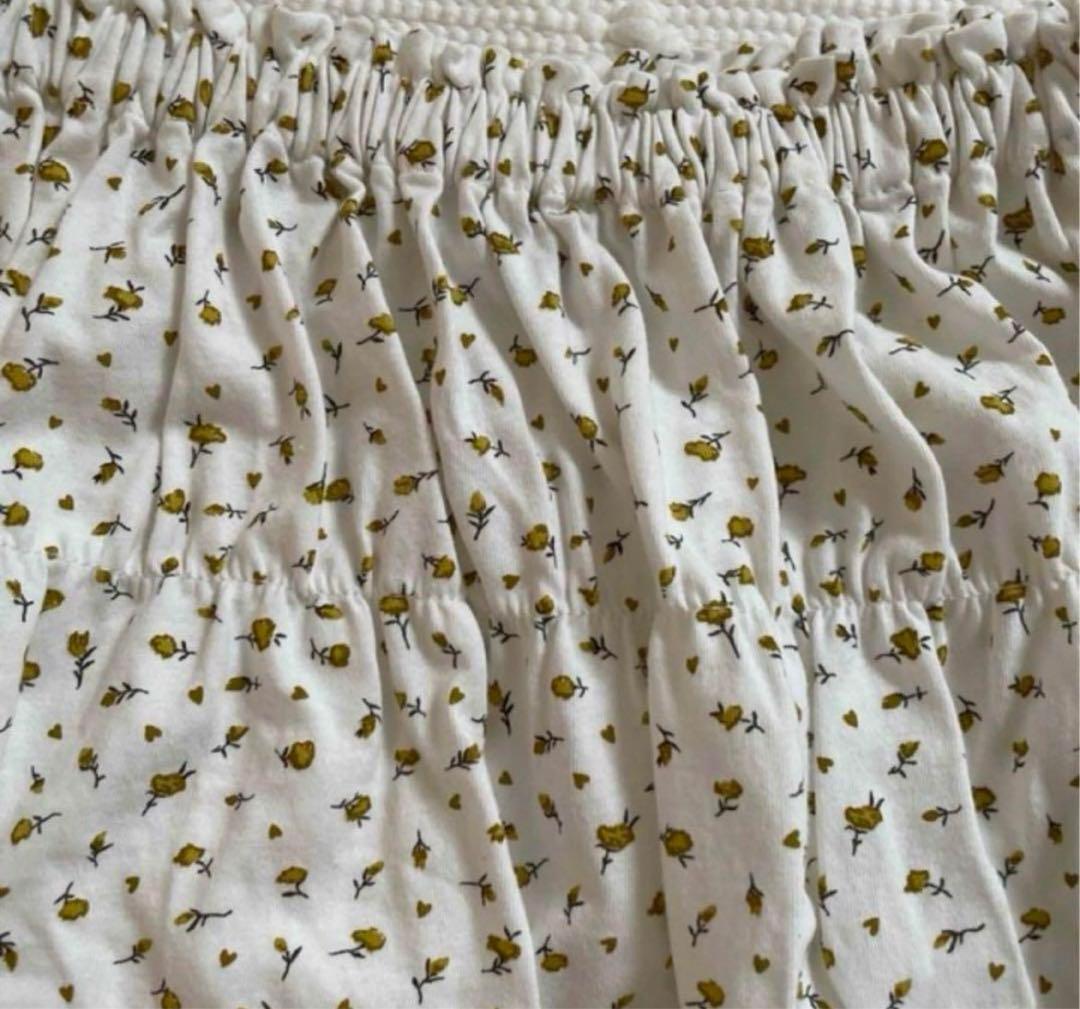 美品　soor ploom essential スカート　小花柄
