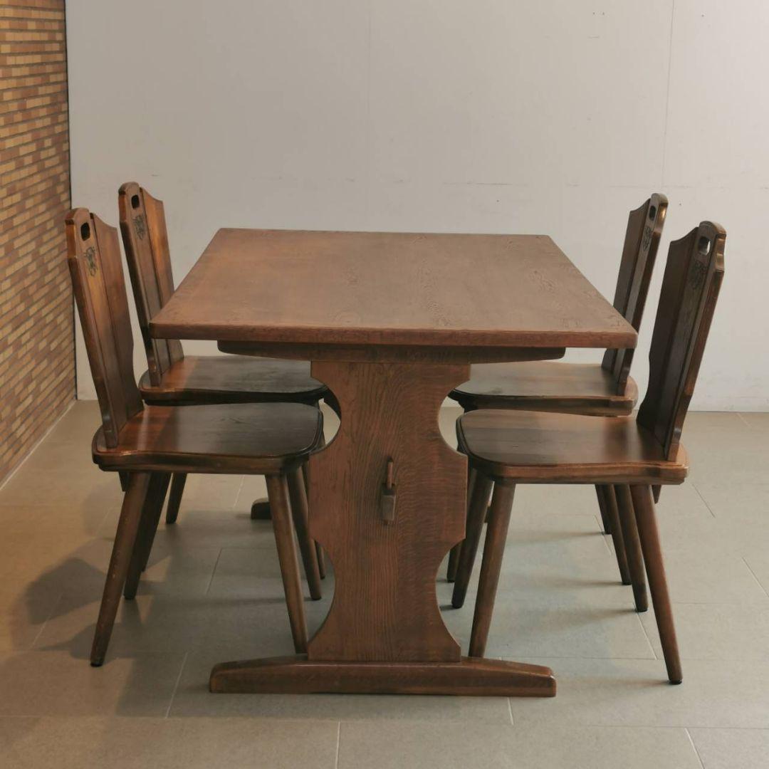 キヨ様用　5個口のa◇Karimoku ｜ビンテージ　ダイニングセット｜