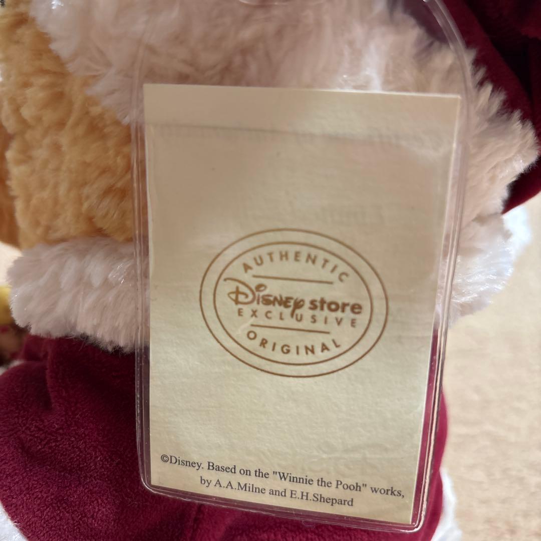 くまのプーさん ぬいぐるみ フランスディズニーストア限定(シリアルナンバー入り)