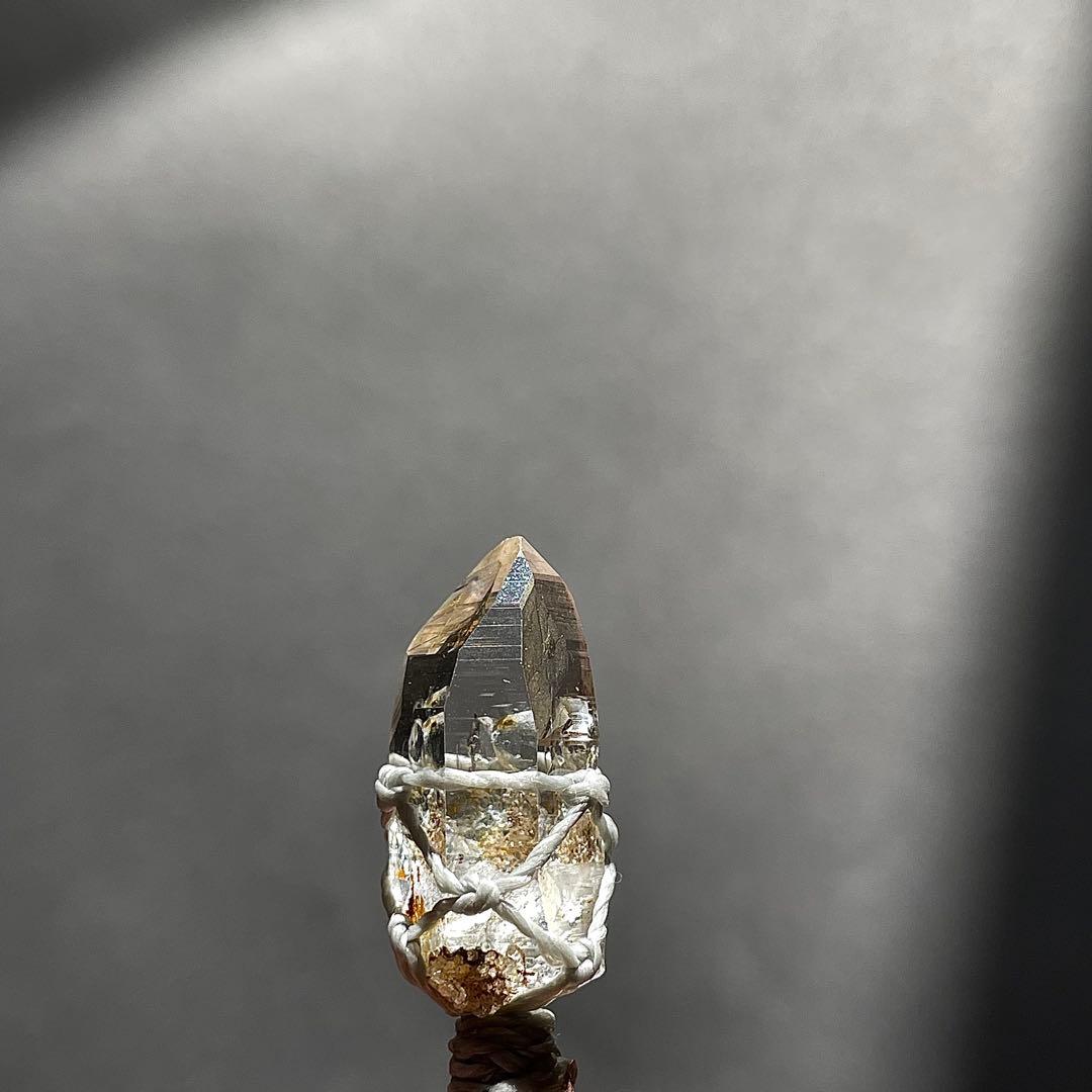 ヒマラヤ水晶 ガネッシュヒマール ＊ マクラメペンダント 29