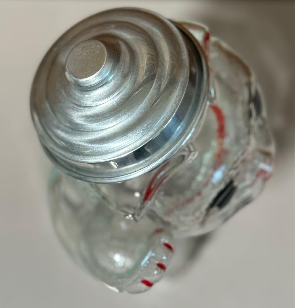 ビンテージ瓶、クリア招き猫、美品、即購入OK、すぐに匿名発送いたします