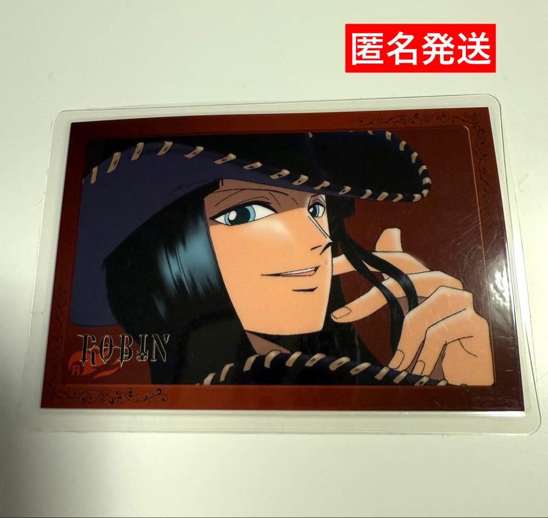 ワンピース　ラミネートカード　ニコ・ロビン　068