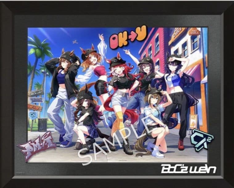 ウマ娘 プリティーダービー BoC'z we/n キャラファイングラフ