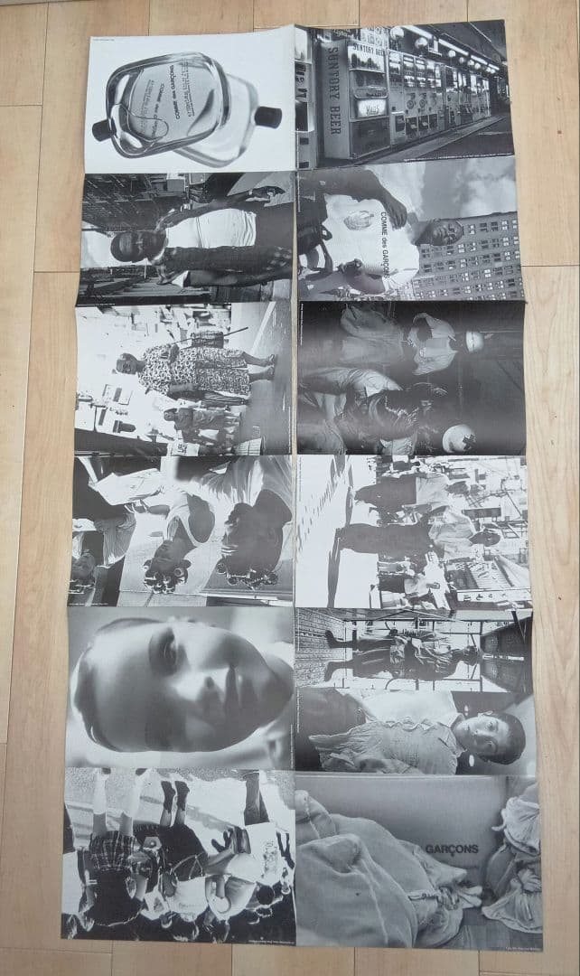 COMME des GARÇONS モノクロポスター