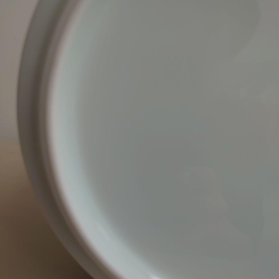 【値下げ不可】人間国宝 井上萬二 白磁 青海波 水指　共箱、共布、栞