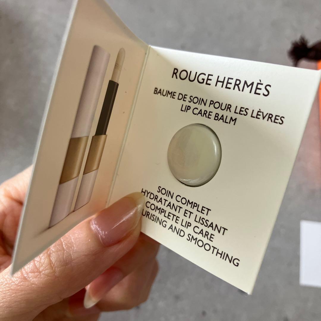 【空箱】エルメス　ミニポップH ピアス・ネックレス空箱ケース　巾着