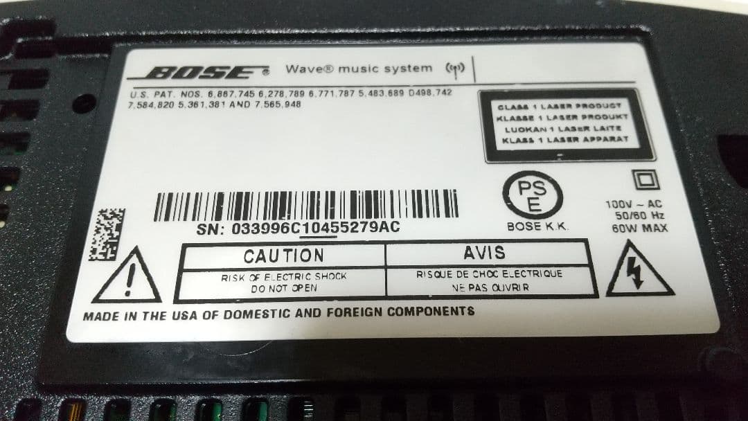 Bose オーディオ機器 Bose Wave Music