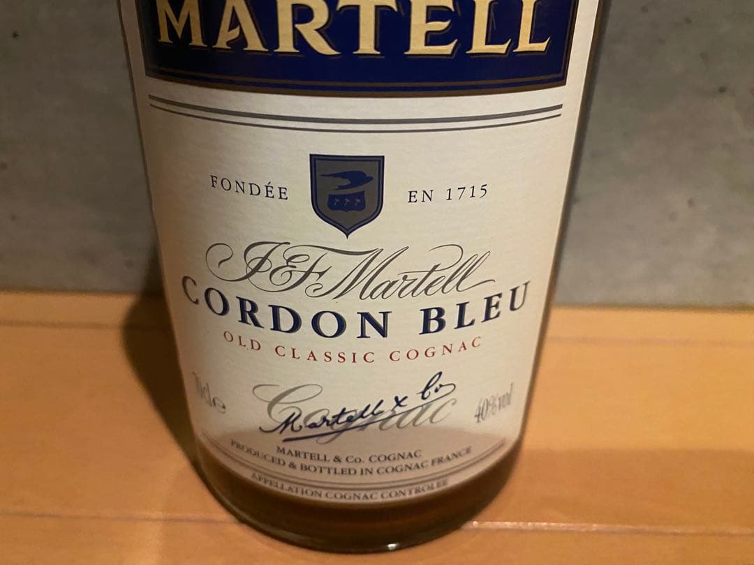 【未開封】マーテル コルドンブルー オールドクラシック　コニャック700ml