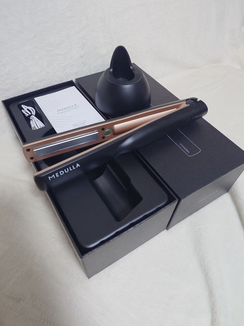 【k】メデュラ ソニックシャインプロ ブラック + スカルプブラシ