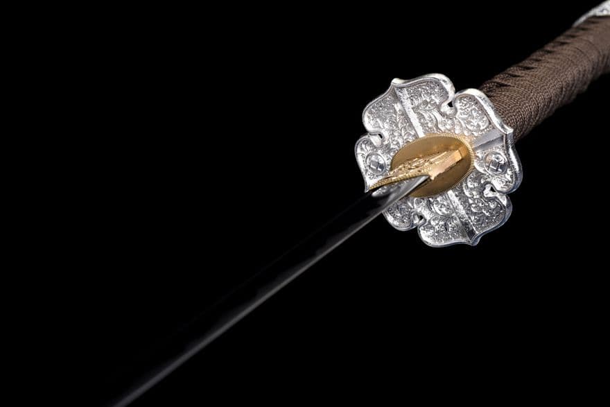 【宗秀太刀】古兵器 武具 刀装具 日本刀　模造刀 居合刀 武士道 鑑賞用 美術刀